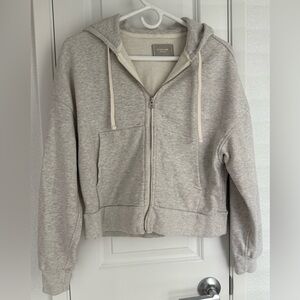 Everlane Organic Cotton Zip Up Hoodie